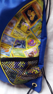 Pokemon cards backpack (inspired by source material)