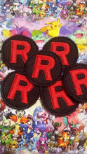 Load image into Gallery viewer, Team Rocket (black) patches (inspired by source material)
