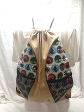 Load image into Gallery viewer, Magic the Gathering drawstring  panel backpack