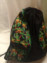 Load image into Gallery viewer, Teenage Mutant Ninja Turtles Drawstring panel Backpack