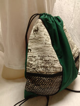 Load image into Gallery viewer, Skyrim Drawstring panel Backpack