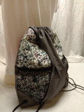 Load image into Gallery viewer, Dice Drawstring Panel Backpack