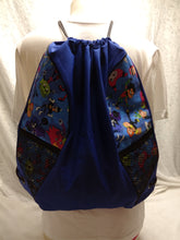 Load image into Gallery viewer, Teen Titans Go Drawstring panel Backpack