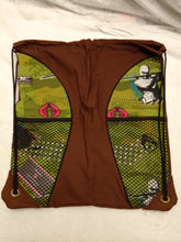 Load image into Gallery viewer, G.I. Joe Drawstring panel Backpack