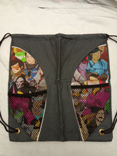 Load image into Gallery viewer, Overwatch Drawstring panel Backpack
