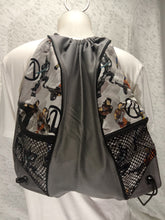 Load image into Gallery viewer, Borderlands Drawstring panel Backpack