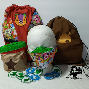Animal Crossing panel Backpack