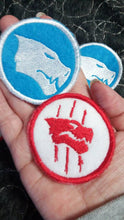 Load image into Gallery viewer, RWBY White Fang patches (Inspired by source material)