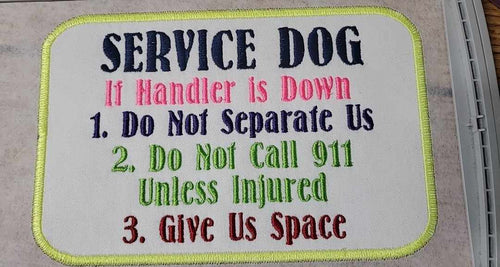 Service Dog Patch