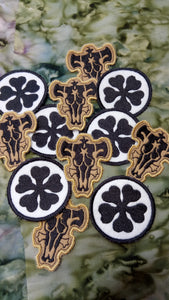 Black Clover patches (inspired by source material)