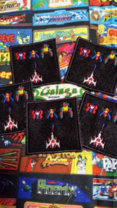 Galaga patch (inspired by source material)