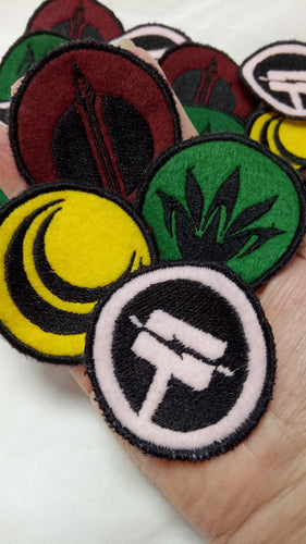 Team JNPR patches (inspired by source material)