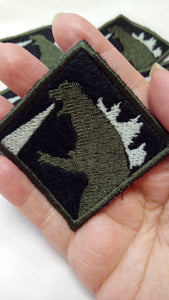 Godzilla patch- glows in the dark (inspired by source material)