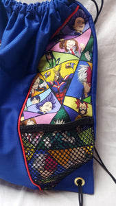 My Hero Academia drawstring backpack (inspired by source material)