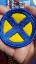 Load image into Gallery viewer, X-MEN patch-blue and yellow (inspired by source material)