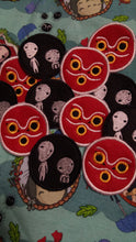 Load image into Gallery viewer, Princess Mononoke patches (inspired by source material)