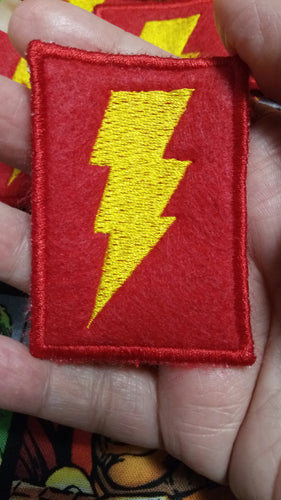 Shazam patch (inspired by source material)