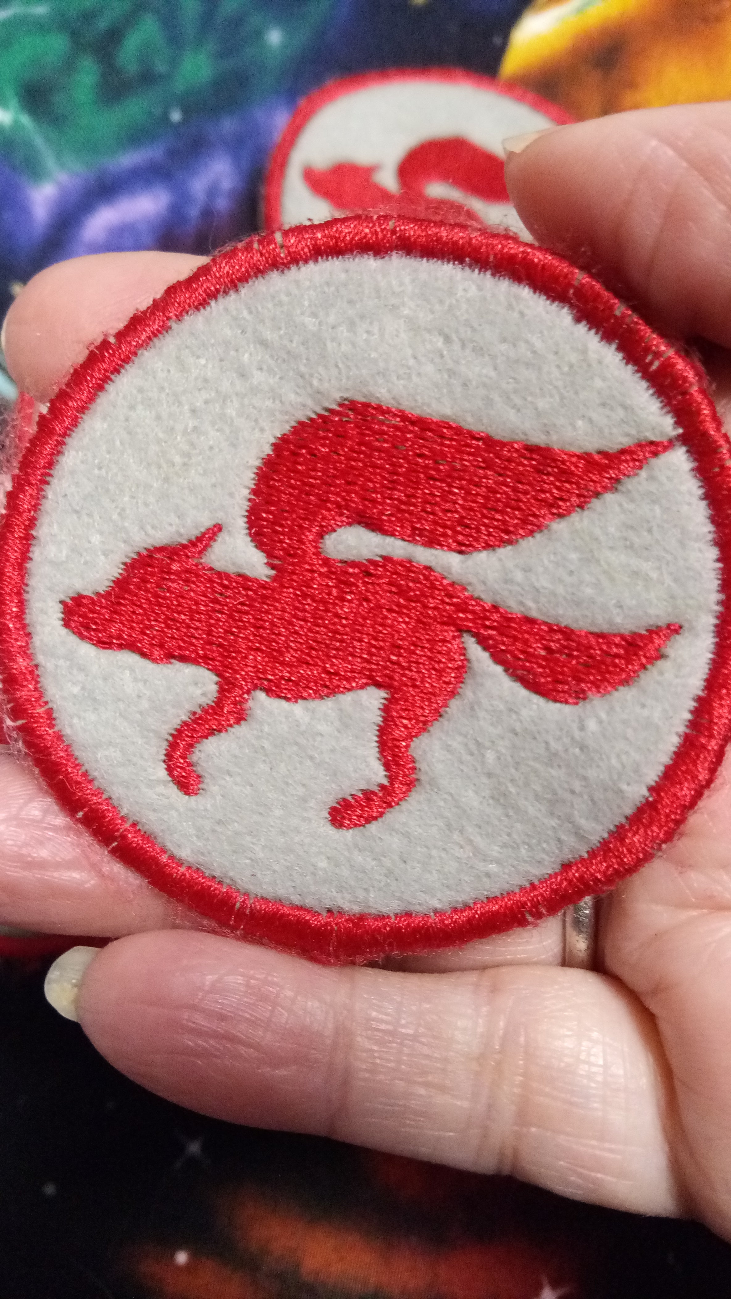 Star orders Fox/Fox McCloud cosplay embroidery patch sets