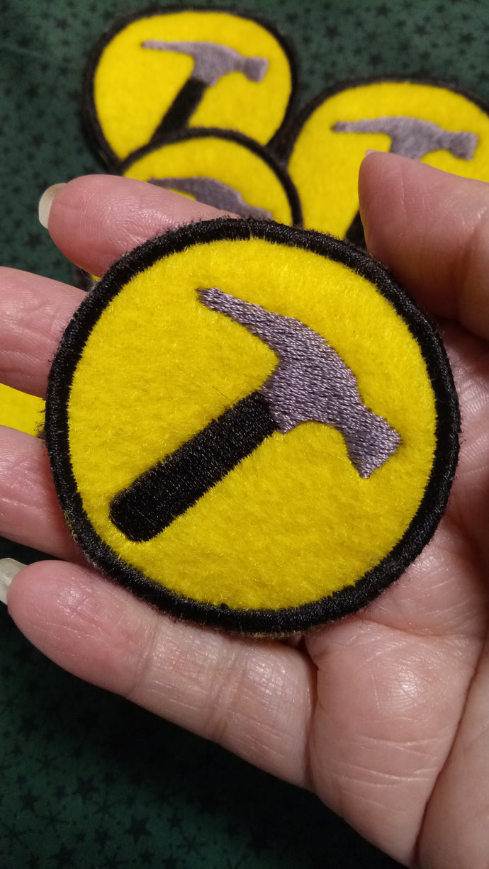Captain Hammer patch (inspired by source material)