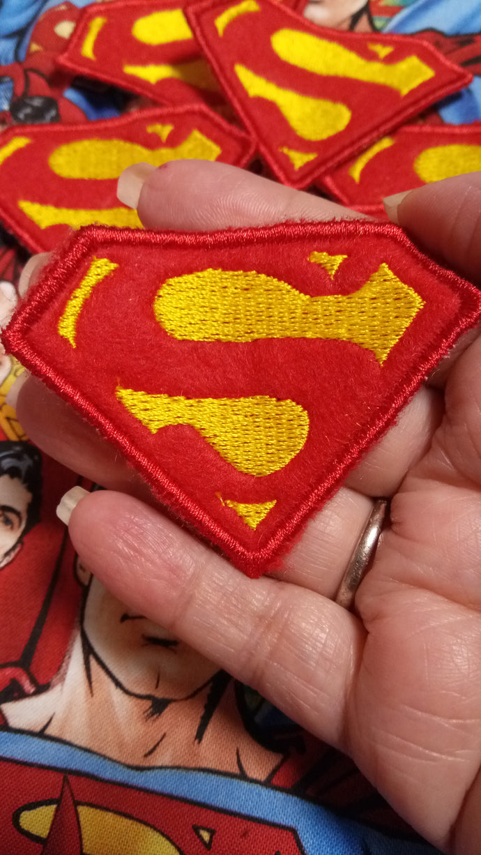 Superman patch (inspired by source material)