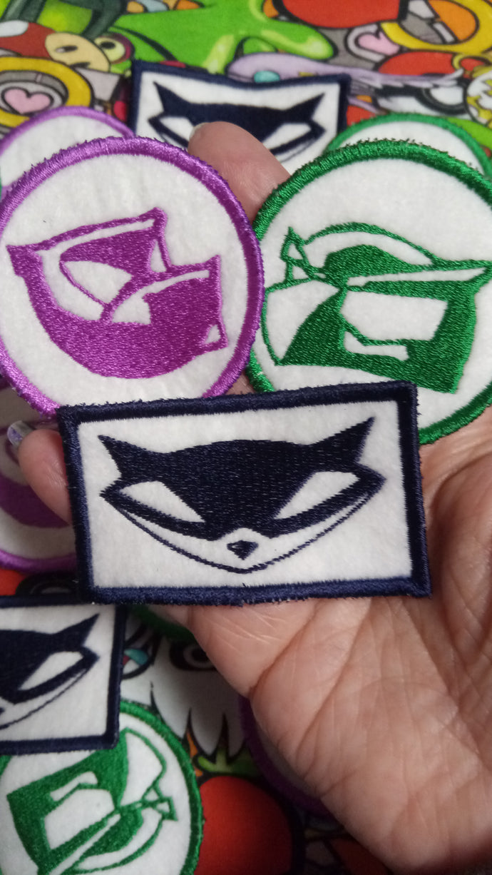 Sly Cooper Patches (Inspired by source material)