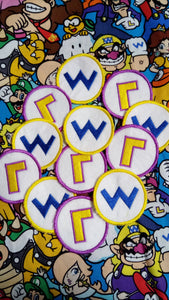 Wario and Waluigi patches (Inspired by source material)