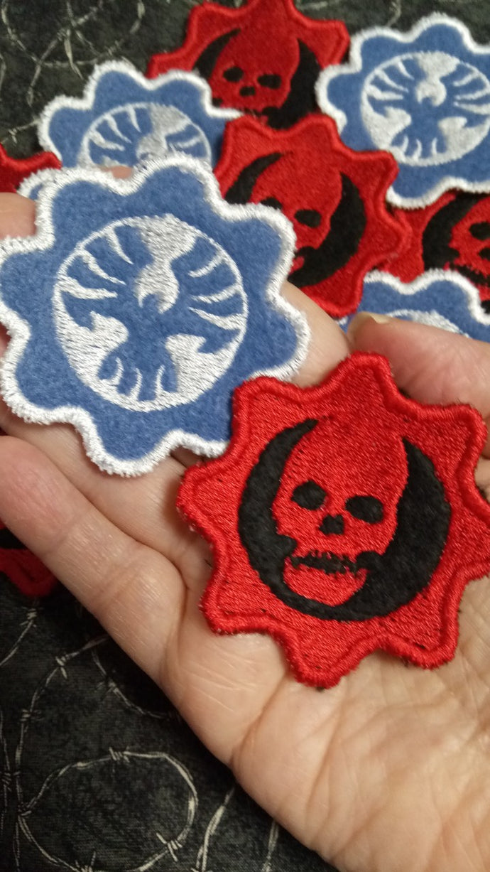 Gears of War patches (Inspired by source material)
