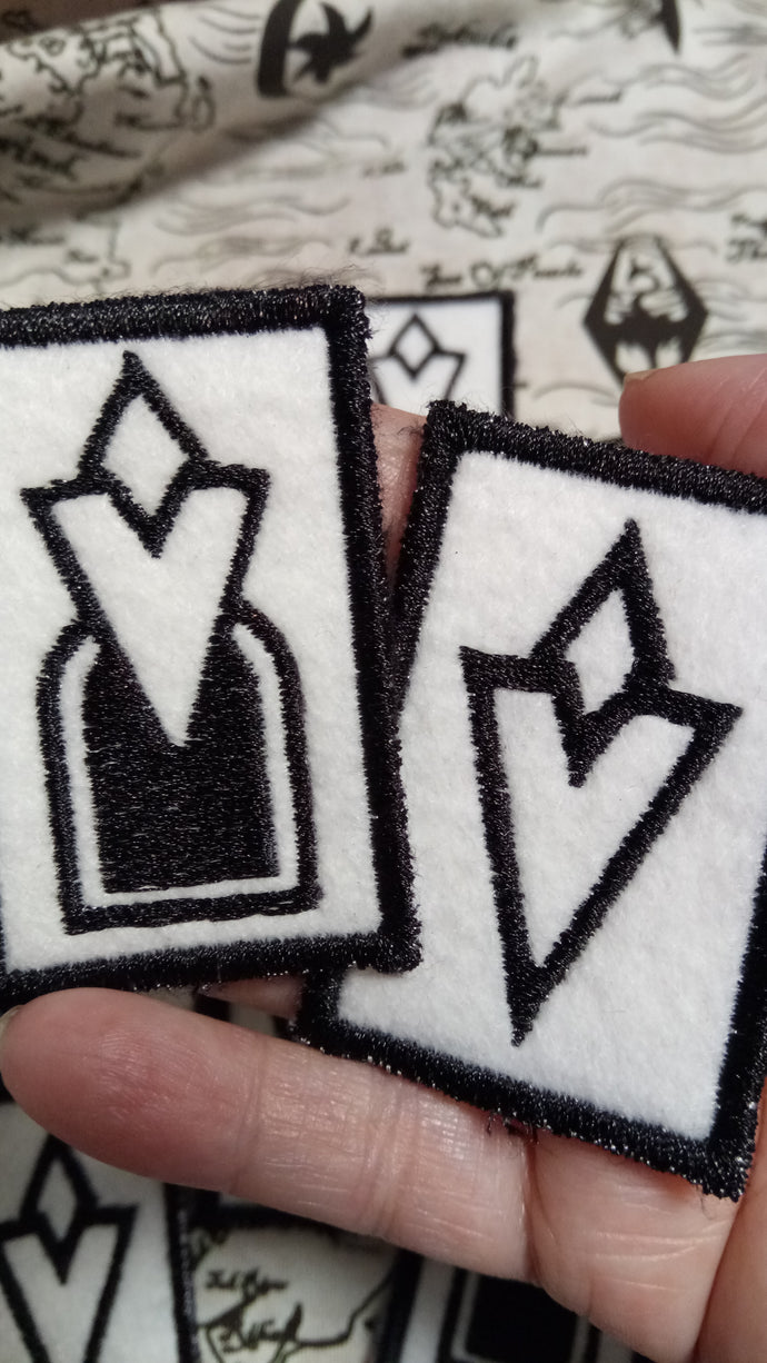 Skyrim Quest Markers: Indoors and Outside patches (Inspired by source material)