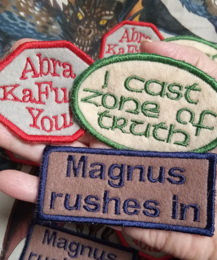 Adventure Zone patches (Inspired by source material)