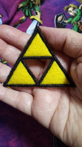 Legend of Zelda: Triforce patch (Inspired by source material)