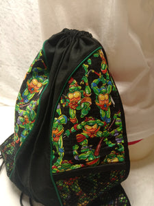 Teenage Mutant Ninja Turtles Drawstring panel Backpack
