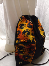 Load image into Gallery viewer, Mortal Kombat Drawstring panel Backpack