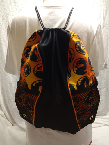 Mortal Kombat Drawstring panel Backpack