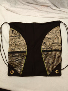 Zelda Map Drawstring panel Backpack
