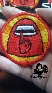 Among Us "Shhhhhh" Patch (inspired by source material)