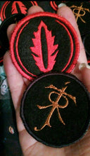 Load image into Gallery viewer, Lord of the Ring: Eye of Sauron and Tolkien initial patches (inspired by source material)