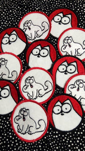 Simon's Cat patches (Inspired by source material)