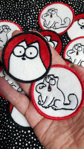 Simon's Cat patches (Inspired by source material)