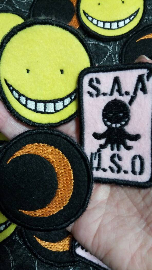 Assassination Classroom Patches (Inspired by source material)