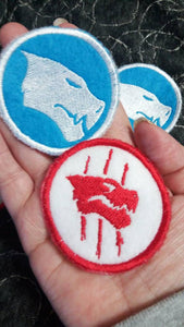 RWBY White Fang patches (Inspired by source material)